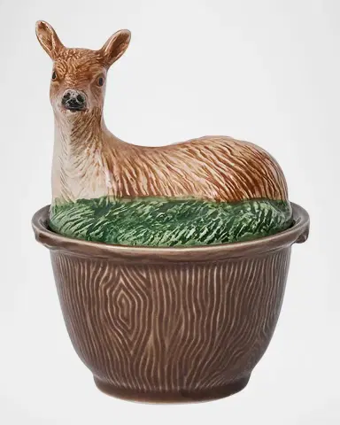 Juliska Forest Walk Deer Bowl with Lid | Thumbnail 2
