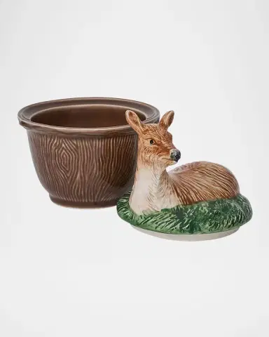 Juliska Forest Walk Deer Bowl with Lid | Thumbnail 3