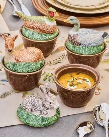 Juliska Forest Walk Deer Bowl with Lid | Thumbnail 4