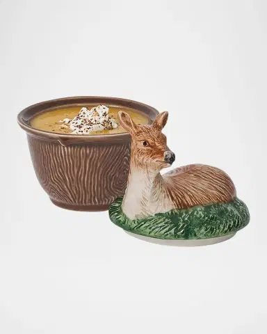Juliska Forest Walk Deer Bowl with Lid | Thumbnail 5