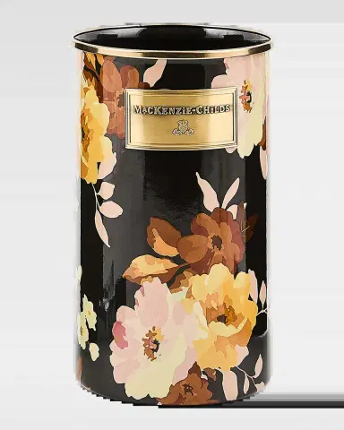 MacKenzie-Childs Wild Rose Mocha Utensil Holder | Thumbnail 2 MacKenzie-Childs Wild Rose Mocha Utensil Holder | Thumbnail 2