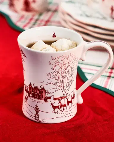 Juliska Country Estate Winter Frolic Mug, 11 oz. | Thumbnail 4