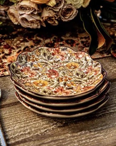 Juliska Willa Cocktail Plates, Set of 4 | Thumbnail 6