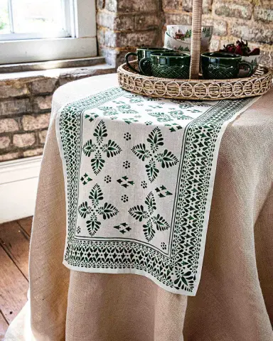 Juliska Iberian Border Table Runner, 18" x 90" | Thumbnail 2 Juliska Iberian Border Table Runner, 18" x 90" | Thumbnail 2