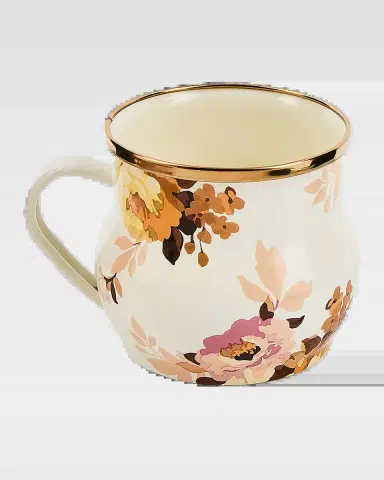 MacKenzie-Childs Wild Rose White Mug, 16 oz. | Thumbnail 2 MacKenzie-Childs Wild Rose White Mug, 16 oz. | Thumbnail 2