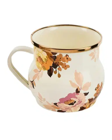 MacKenzie-Childs Wild Rose White Mug, 16 oz. | Thumbnail 1 MacKenzie-Childs Wild Rose White Mug, 16 oz. | Thumbnail 1