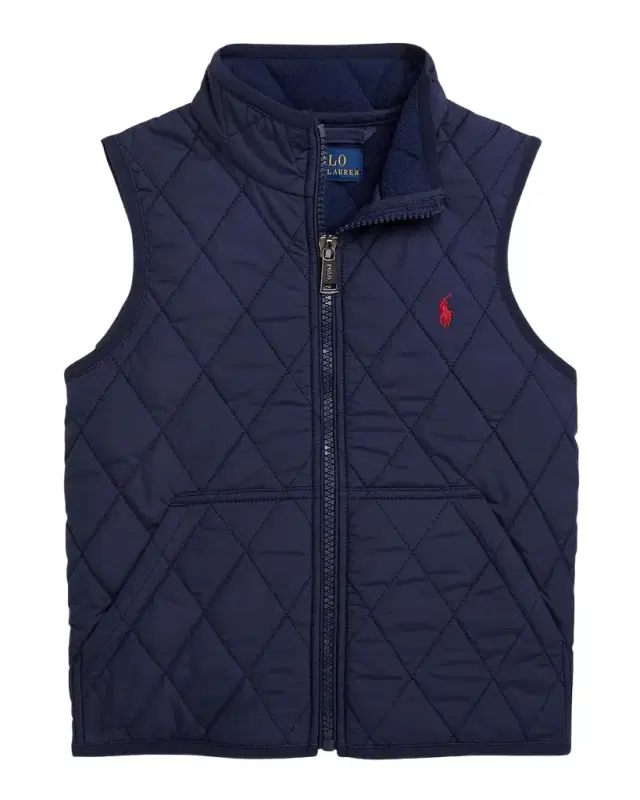 Polo Ralph Lauren Boy 's Henson Water-Repellent Quilted Vest