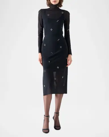 Akris punto Diamond Dice Dot Top | Thumbnail 2