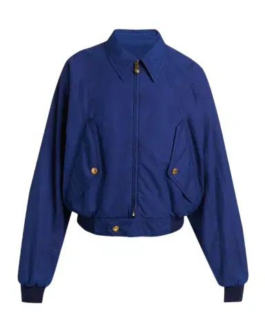 Versace Men's Overdyed Medusa Cotton Gabardine Jacket | Thumbnail 1