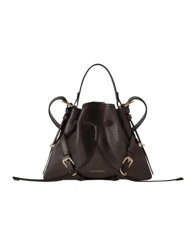 Givenchy Voyou Small Buckle Shoulder Bag in Leather