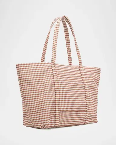 Loeffler Randall Dina Travel Gingham Tote Bag | Thumbnail 3 Loeffler Randall Dina Travel Gingham Tote Bag | Thumbnail 3