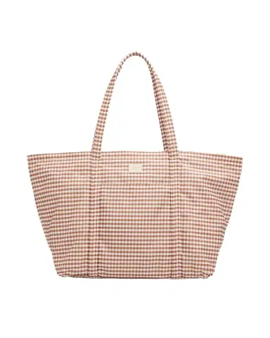 Loeffler Randall Dina Travel Gingham Tote Bag | Thumbnail 1 Loeffler Randall Dina Travel Gingham Tote Bag | Thumbnail 1