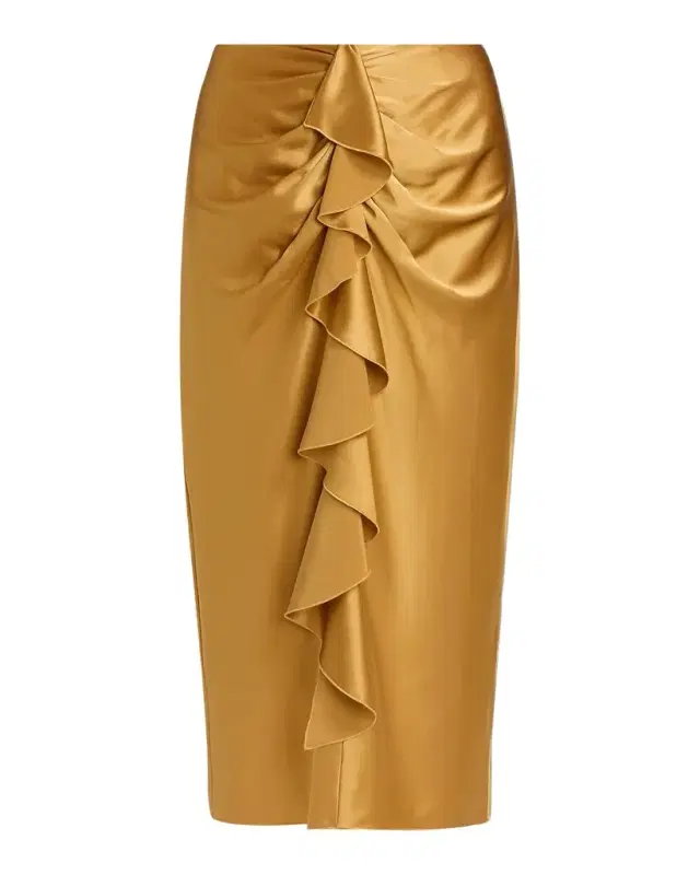 Cinq à Sept Cynthia Silk Midi Skirt