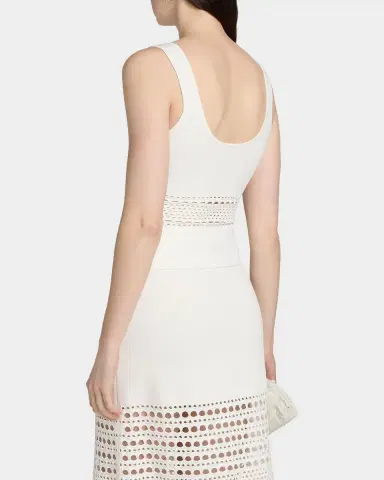 Simkhai Fitzgerald Open-Work Tank Top | Thumbnail 3 Simkhai Fitzgerald Open-Work Tank Top | Thumbnail 3