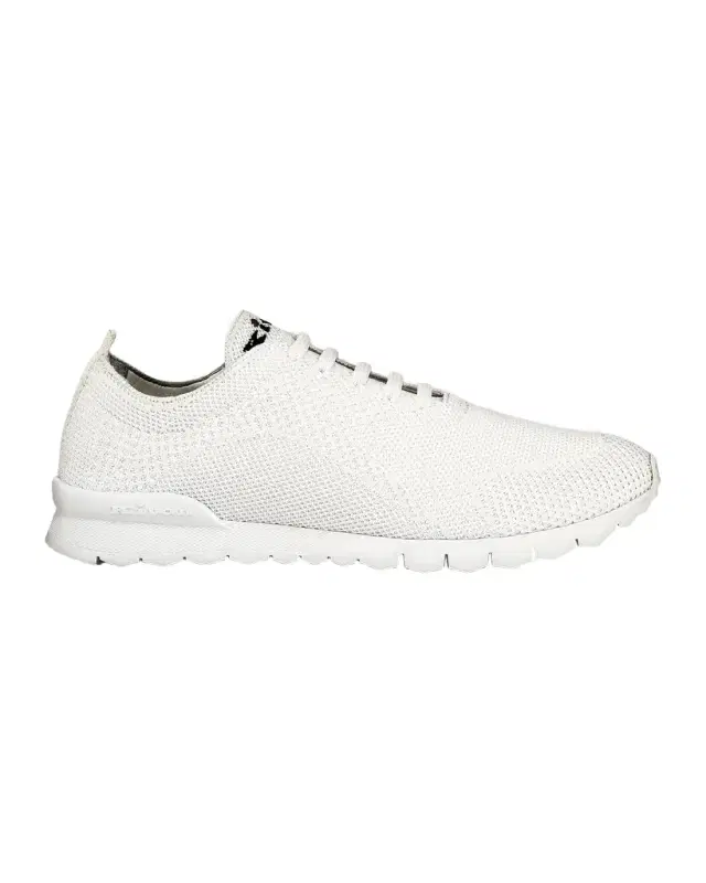 Kiton Men 's Fits Stretch Knit Runner Sneakers