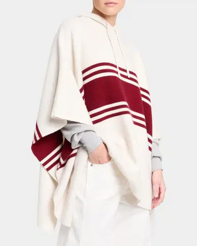 TWP Hooded Cashmere Poncho | Thumbnail 5