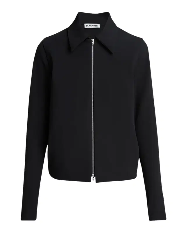 Jil Sander Collared Zip-Up Jacket