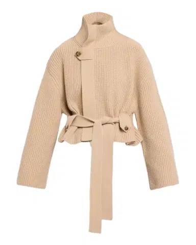 Brandon Maxwell Neal Cashmere Hidden Zip Sweater | Thumbnail 1