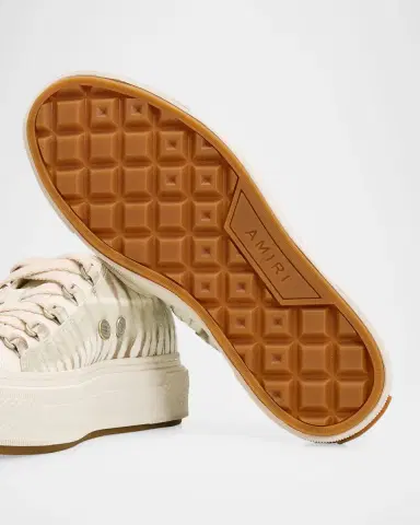 AMIRI Court Tie Dye Canvas Low-Top Sneakers | Thumbnail 3