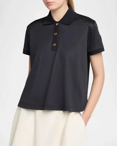 Moncler Short-Sleeve Polo Shirt | Thumbnail 3