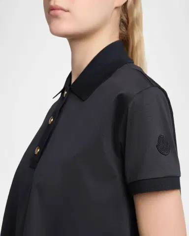 Moncler Short-Sleeve Polo Shirt | Thumbnail 4