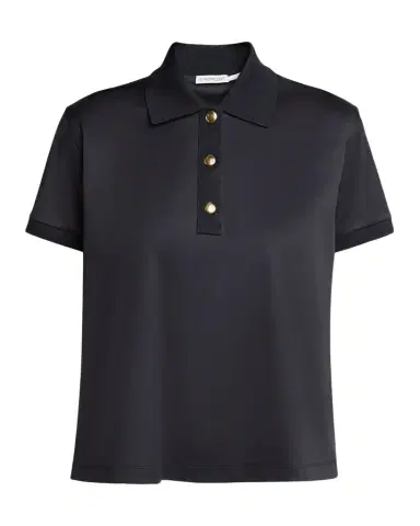 Moncler Short-Sleeve Polo Shirt | Thumbnail 1