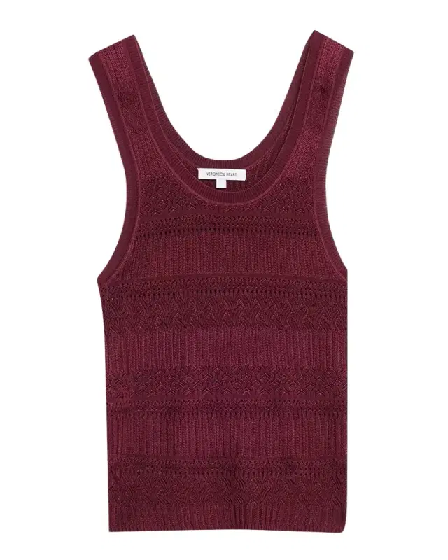 Veronica Beard Sandra Knit Tank Top