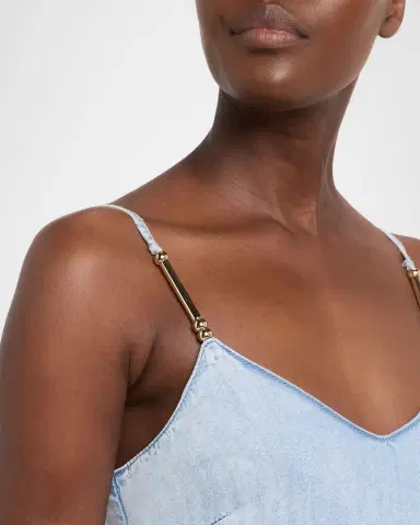 Generation Love Marcella Denim Maxi Dress | Thumbnail 5 Generation Love Marcella Denim Maxi Dress | Thumbnail 5