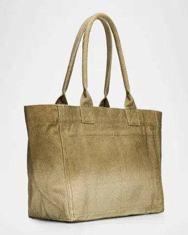 Isabel Marant Yenky Zip Canvas Cotton Tote Bag | Thumbnail 3 Isabel Marant Yenky Zip Canvas Cotton Tote Bag | Thumbnail 3
