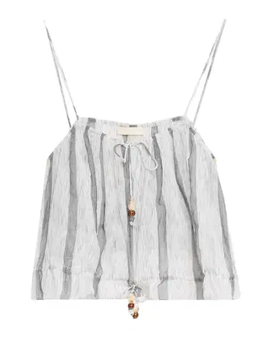 Ulla Johnson Cara Striped Coverup Top | Thumbnail 1 Ulla Johnson Cara Striped Coverup Top | Thumbnail 1