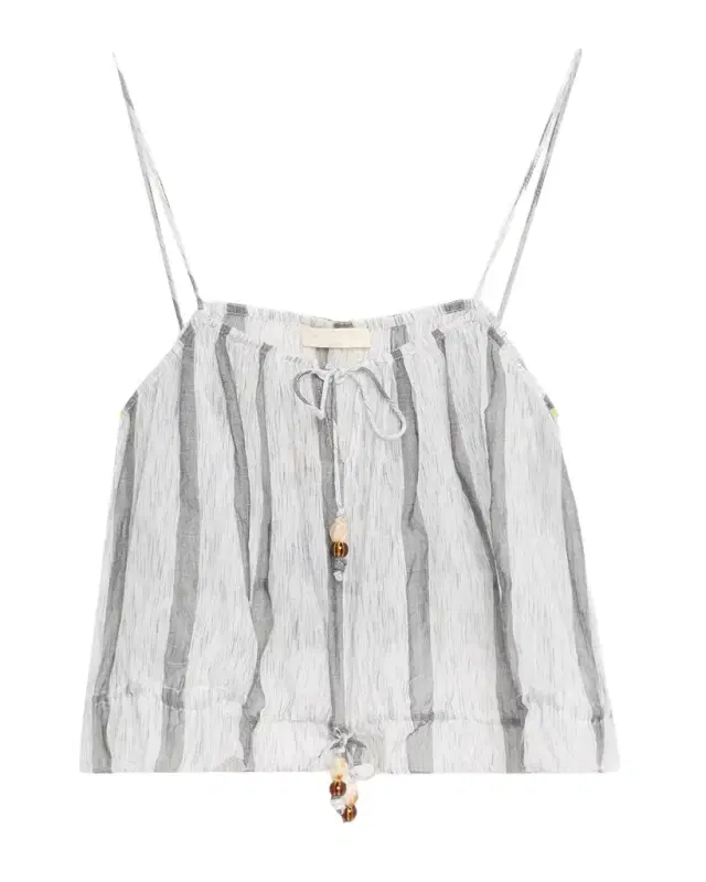 Ulla Johnson Cara Striped Coverup Top