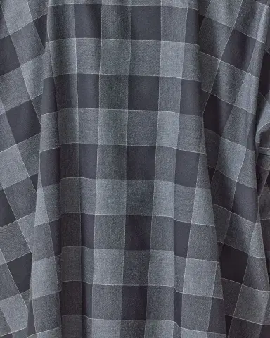 Eskandar Plaid Cotton Wide Longer Back Shirt Jacket | Thumbnail 5 Eskandar Plaid Cotton Wide Longer Back Shirt Jacket | Thumbnail 5