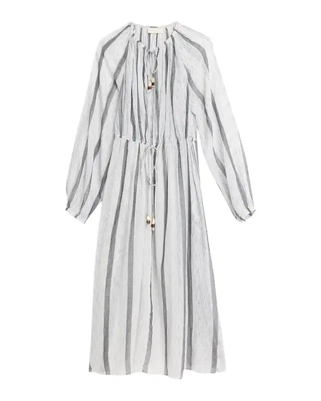 Ulla Johnson Aurora Striped Midi Dress Coverup