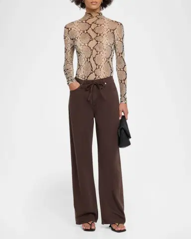 rag & bone Featherweight Phoebe Drawstring Wide-Leg Jeans | Thumbnail 2 rag & bone Featherweight Phoebe Drawstring Wide-Leg Jeans | Thumbnail 2