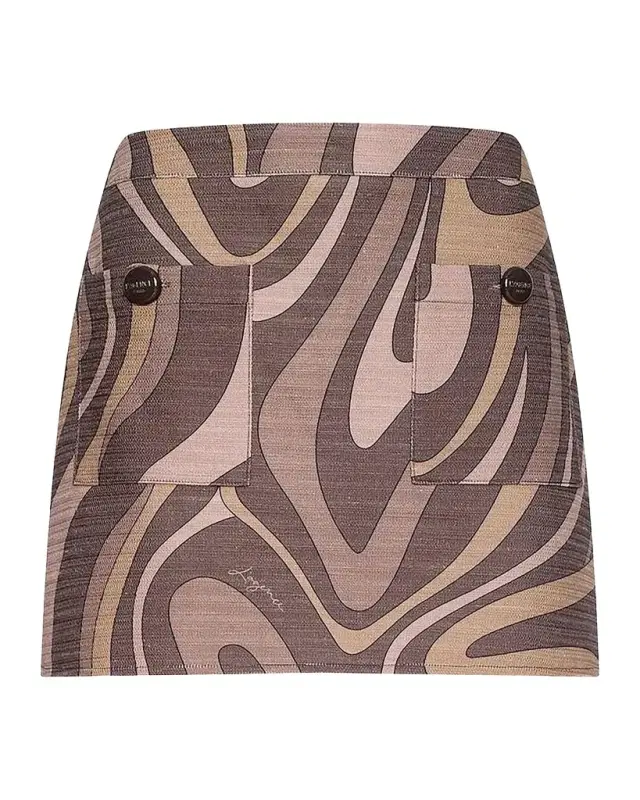 Cyra Low-Rise Mini Skirt