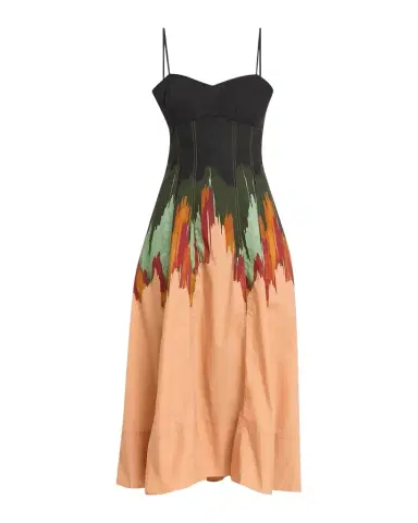 Ulla Johnson Fiora Floral Cotton Midi Dress | Thumbnail 1