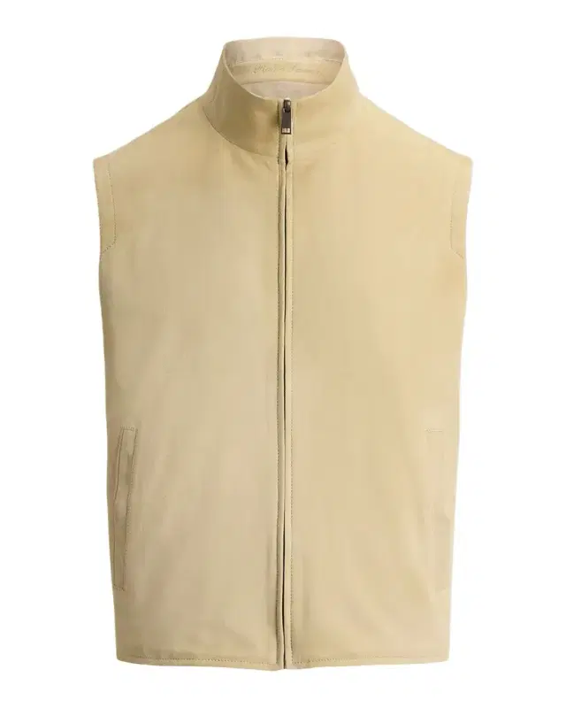 Ralph Lauren Purple Label Men 's Jamison Reversible Suede Vest