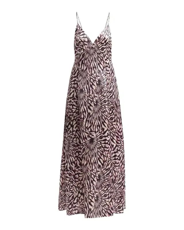 Ulla Johnson Oriana Sleeveless Open-Back Satin Dress