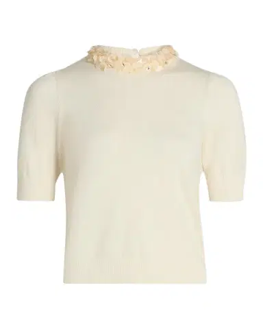 Ulla Johnson Jude Embellished Merino Sweater | Thumbnail 1