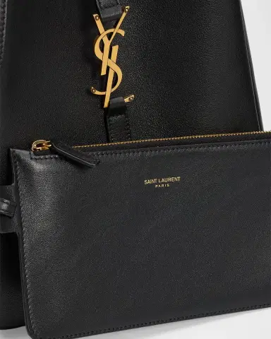 Saint Laurent Le 5 À 7 Small Leather Crossbody Bag | Thumbnail 4