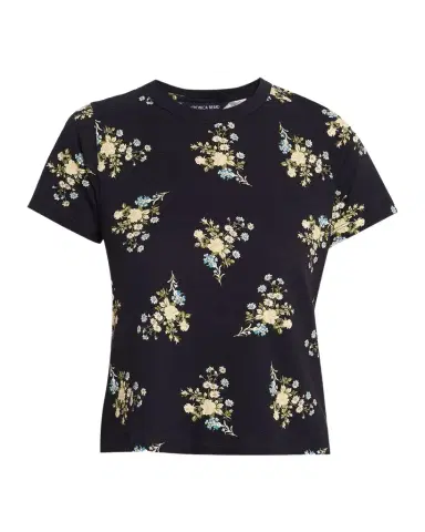 Veronica Beard Carla Floral Crewneck Tee | Thumbnail 1
