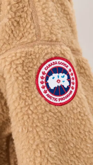Canada Goose imcoe Fleece Jacket Ecru Beige | Thumbnail 6 Canada Goose imcoe Fleece Jacket Ecru Beige | Thumbnail 6