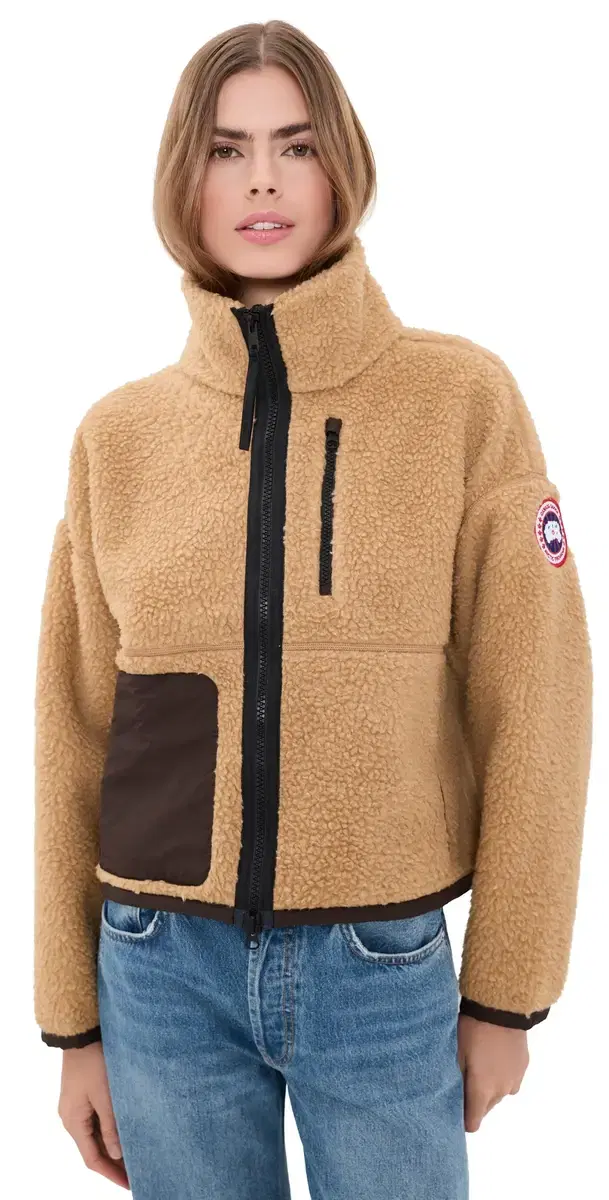 Canada Goose imcoe Fleece Jacket Ecru Beige