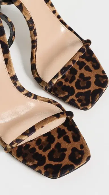 Gianvito Rossi Velvet Leopard Stiletto Heels Leopard Print | Thumbnail 6 Gianvito Rossi Velvet Leopard Stiletto Heels Leopard Print | Thumbnail 6