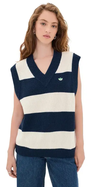 Adidas Golf Originals Oversized Vest night indigo/chalk white | Thumbnail 1