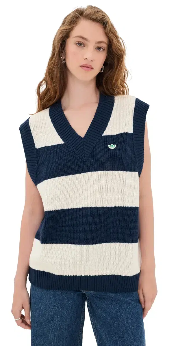 Adidas Golf Originals Oversized Vest night indigo/chalk white