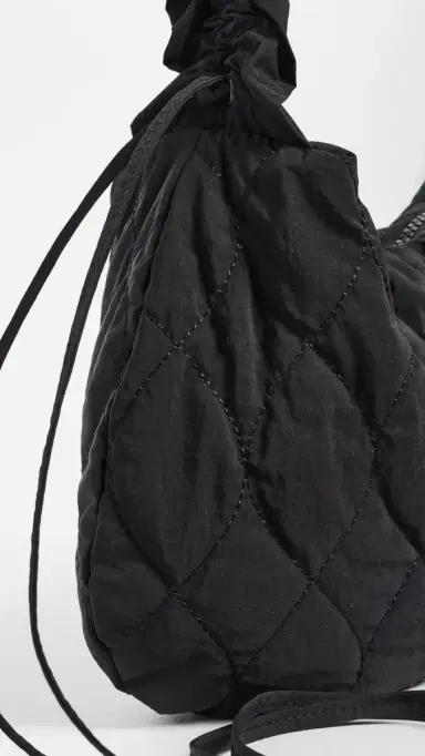 Damson Madder Embroidered Rose Ruched Kidney Bag | Thumbnail 5 Damson Madder Embroidered Rose Ruched Kidney Bag | Thumbnail 5