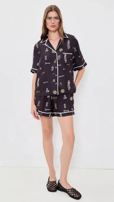 Sea Juliet Embroidered horts Navy | Thumbnail 5 Sea Juliet Embroidered horts Navy | Thumbnail 5
