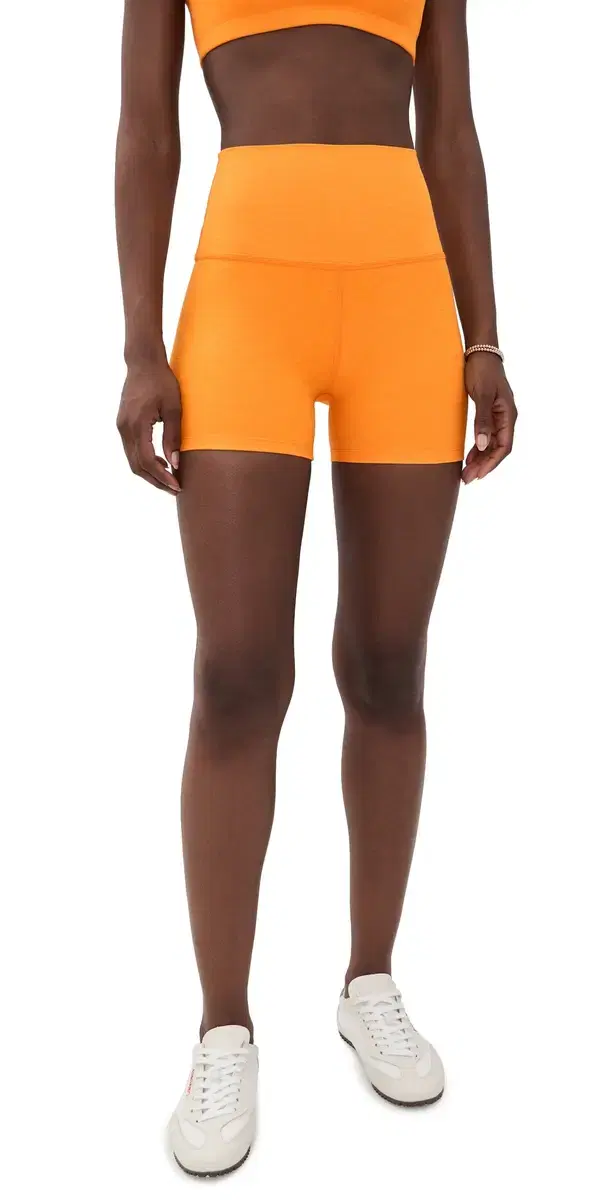 Beyond Yoga pacedye All For Run horts Bright Citrus Heather