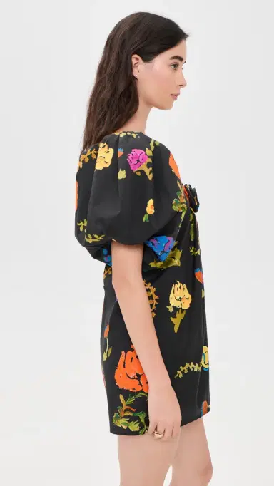 CAROLINE CONSTAS Rylin Mini Dress Black ulti | Thumbnail 4 CAROLINE CONSTAS Rylin Mini Dress Black ulti | Thumbnail 4
